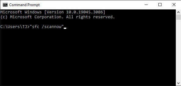 command prompt