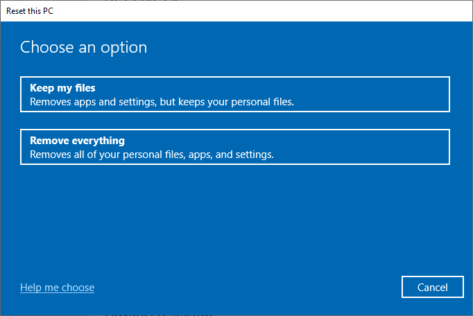 keep files
