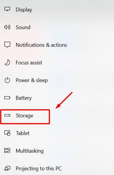 Storage
