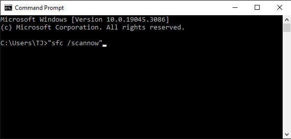 command prompt
