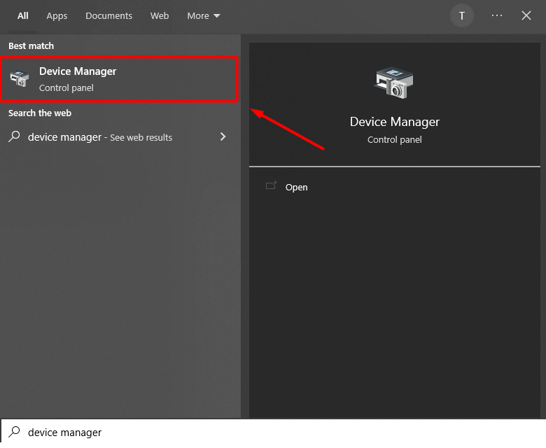device manager