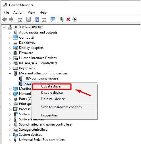 update driver